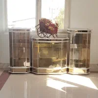 میز دکوری سه تیمه