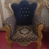 مبله سلطنتی+۲عدد عسلی|مبلمان خانگی و میز عسلی|کارون, |دیوار