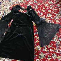 لباس مجلسی مخمل مشکی بسیار شیک