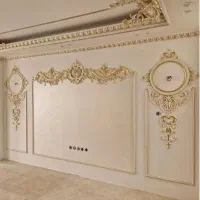 گچبری پیش ساخته پخش پارکت کناف کاغذدیواری۱۲ماه|خدمات پیشه و مهارت|تبریز, |دیوار