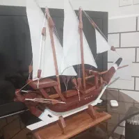 ساخت انواع لنج و کشتی دکوری|مجسمه، تندیس، ماکت|دزفول, |دیوار