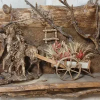 تابلو چوب گردویی، هنر دست