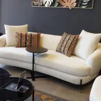 مبل راحتی ۷ نفره مینیمال/چوبی ترک مدل لهستانی|مبلمان خانگی و میز عسلی|ماسال, |دیوار