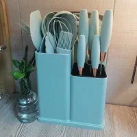 سرویس 19پارچه ست کفگیرملاقه وچاقو آشپزخانه|ظروف پختوپز|بروجرد, |دیوار