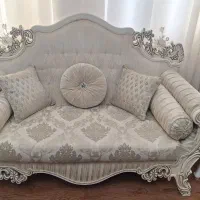 مبل استیل ۹نفره|مبلمان خانگی و میز عسلی|کرج, حصارک بالا|دیوار