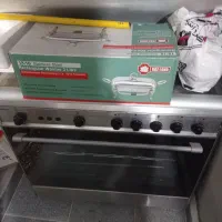 اجاق گاز فر تمام استیل