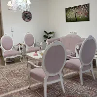 مبل ۷نفره و میزنهار خوری ۶نفره|مبلمان خانگی و میز عسلی|محمدیه-قزوین, |دیوار