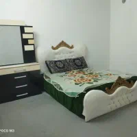 باغ 640 متر  مبله لب آسفالت