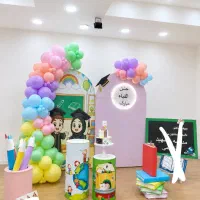 بادکنک آرایی و طاق افتتاحیه