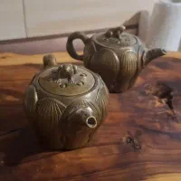 قوری برنز طرح قورباغه