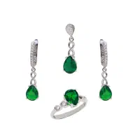 نیم ست نقره زنانه جی تی ای مدل جی نایس 3756950 توم