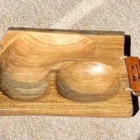 سینی اردو تمام چوب طبیعی