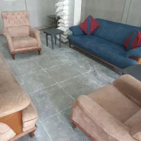 مبل راحتی  ۸نفره صحیح وسالم بدون ایراد