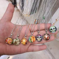 گردنبند دو طرف طرح دار مدل شبتاب در طرح مختلف