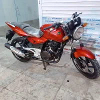 موتور 92 پالس 180 دوشمع استارتی فنی درحد خشک سالم