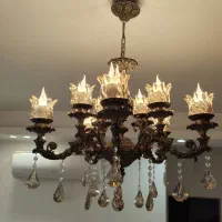 لوستر برنزی نو