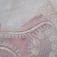 پرده حریر ،شاین و گل پرده|پرده، رانر، رومیزی|صومعهسرا, |دیوار