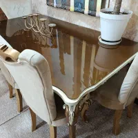 میز نهارخوری 8نفره بسیار شیک و زیبا|میز و صندلی غذاخوری|اهواز, فاز ۲ پادادشهر|دیوار