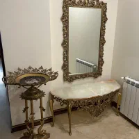 فروش و خریدار لوسترو کنارسالن برنجی و برنزی|لوستر و چراغ آویز|تهران, مجیدآباد|دیوار