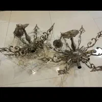 لوستر دیوارکوب.کنارسالنی.گلدانن چینی.میز.شمعدان|لوستر و چراغ آویز|تهران, وردآورد|دیوار