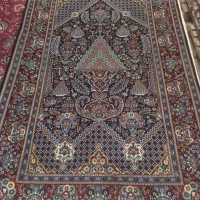 قالیچه کاشان کرک اعلا  آنتیک دستباف