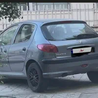 پژو 206 خاکستری اتوماتیک تیپ ۶