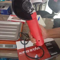 دستگاه سنگ و دریل چکشی مارک کینگ استار وجعبه بکس
