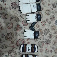 لوازم ورزشی تکواندو رویایی دستکش ساعد بند هوگو