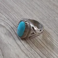 انگشترهای نقره فیروزه نیشابوری|جواهرات|سمنان, |دیوار