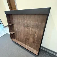 تخت خواب دو نفره و میز آرایش|تخت و سرویس خواب|اصفهان, شفق|دیوار