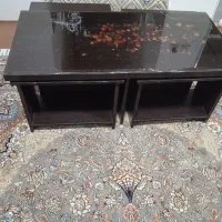 جلومبلی با چهار عدد عسلی سالم|مبلمان خانگی و میز عسلی|قروه, |دیوار