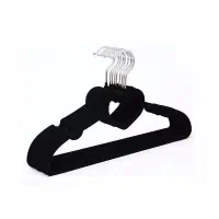 چوب لباسی مخمل قلبی 5عددی