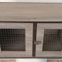 قفس پرنده  ، چوبی ، اندازه ۴۰×۷۰