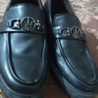 کفش مردانه چرم مصنوعی جنس محکم تمیز کم کار درحدنو|کیف، کفش، کمربند|مشهد, عبادی|دیوار