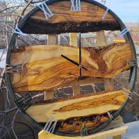 ساعت/تخته گوشت/سرو/روستیک