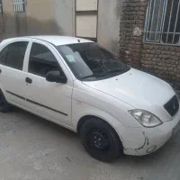 تیبا ۲ مدل ۹۵ بی رنگ شاسی پلمپ کم کارکرد