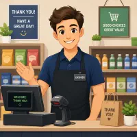 صندوقدار شیفت شب آقا