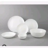 سرویس آرکوپال ۲۶پارچه سفید ساده