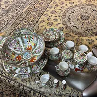 فروش ۳۵ تیکه چینی گل مرغی|ظروف سرو و پذیرایی|اصفهان, صائب|دیوار