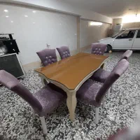 میزنهارخوری۶ نفره|میز و صندلی غذاخوری|نجفآباد, مزرعه طالب|دیوار