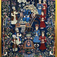 تابلو فرش نفیس نادر شاه