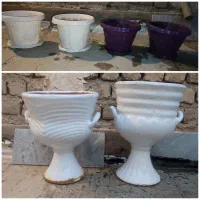 گلدان سرامیکی و پلاستیکی