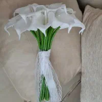 دسته گل عروس|گل مصنوعی|تهران, پرستار|دیوار