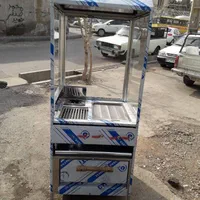 سرخ کن ۲لگن پایه دار صنعتی استیل|کافی‌شاپ و رستوران|تهران, حسن‌آباد|دیوار