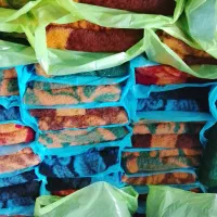 پتو پشمی گلدار رنگبندی مختلف عمده فروشی