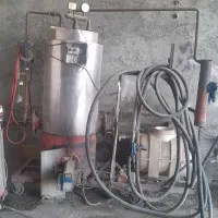 وسایل کارواش در حال کار