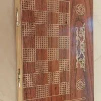 تخته نرد چوب گردو آکبند آکبند