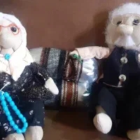 عروسک ننه سرماباآقاجون|صنایع دستی و سایر لوازم تزئینی|کرمانشاه, |دیوار