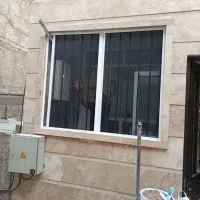 درب پنجره upvc آلومینیومی توری پلیسه