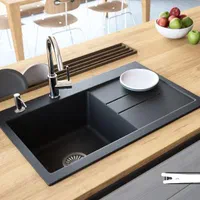 سینک گرانیتی در اندازه80در50 زیر کابینتی شرکت لیو